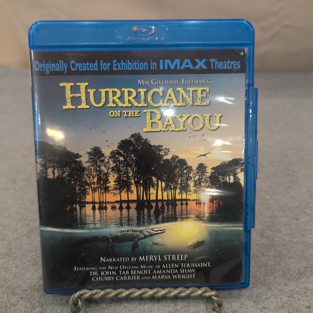 Hurricane on the Bayou Blu-ray IMAX Documentary Meryl Streep New Orleans Music - Picture 1 of 2